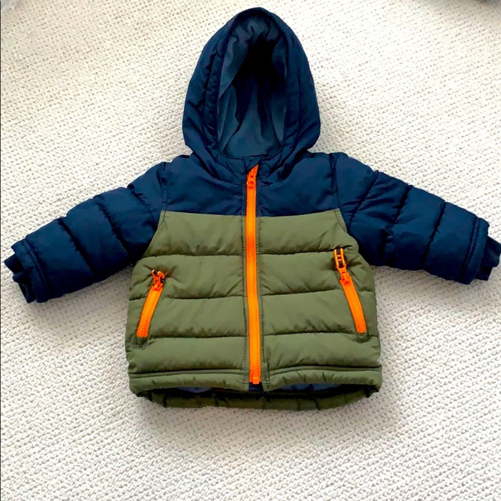 Old Navy Frost Free puffer jacket 12-18mths